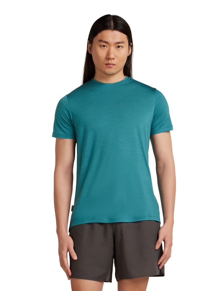 Icebreaker Men's Merino 125 Cool-Lite™ Sphere III Short Sleeve Tee Topaz Icebreaker