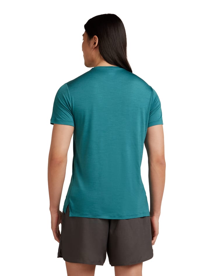 Icebreaker Men's Merino 125 Cool-Lite™ Sphere III Short Sleeve Tee Topaz Icebreaker