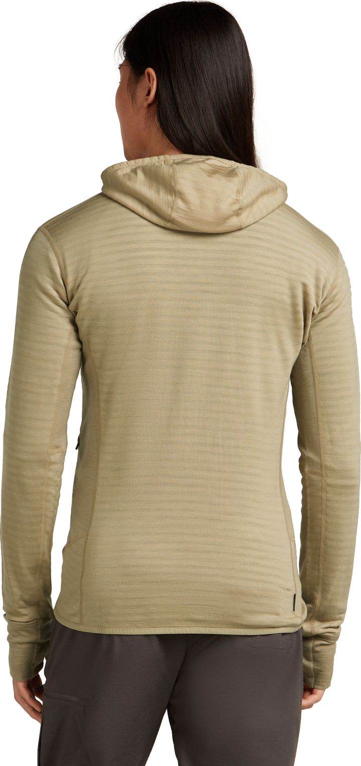 Icebreaker Men Merino Blend 300 Realfleece™ Descender Ls Zip Hoodie Flagstone Icebreaker
