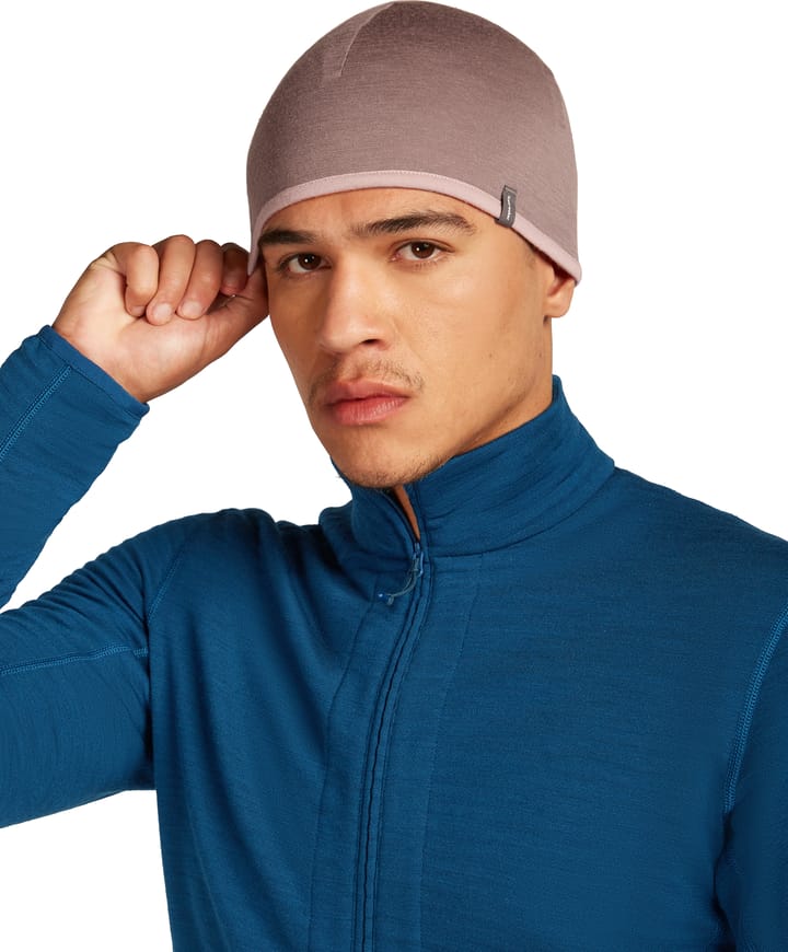 Icebreaker Unisex Pocket Hat Summit/Blush Icebreaker