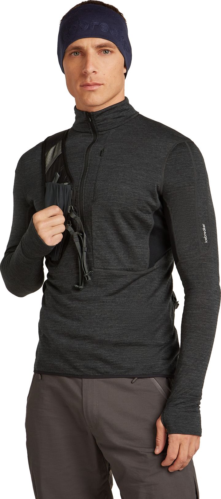 Icebreaker Unisex Merino 260 Tech Headband Midnight Navy Icebreaker