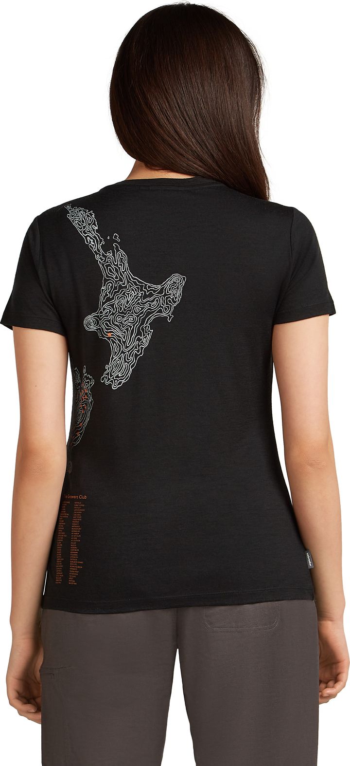 Icebreaker Women's Merino 150 Tech Lite Short Sleeve Scoop Tee 30th Anniversary Black Icebreaker Icebreaker Women's Merino 150 Tech Lite Short Sleeve Scoop Tee 30th Anniversary Black Icebreaker