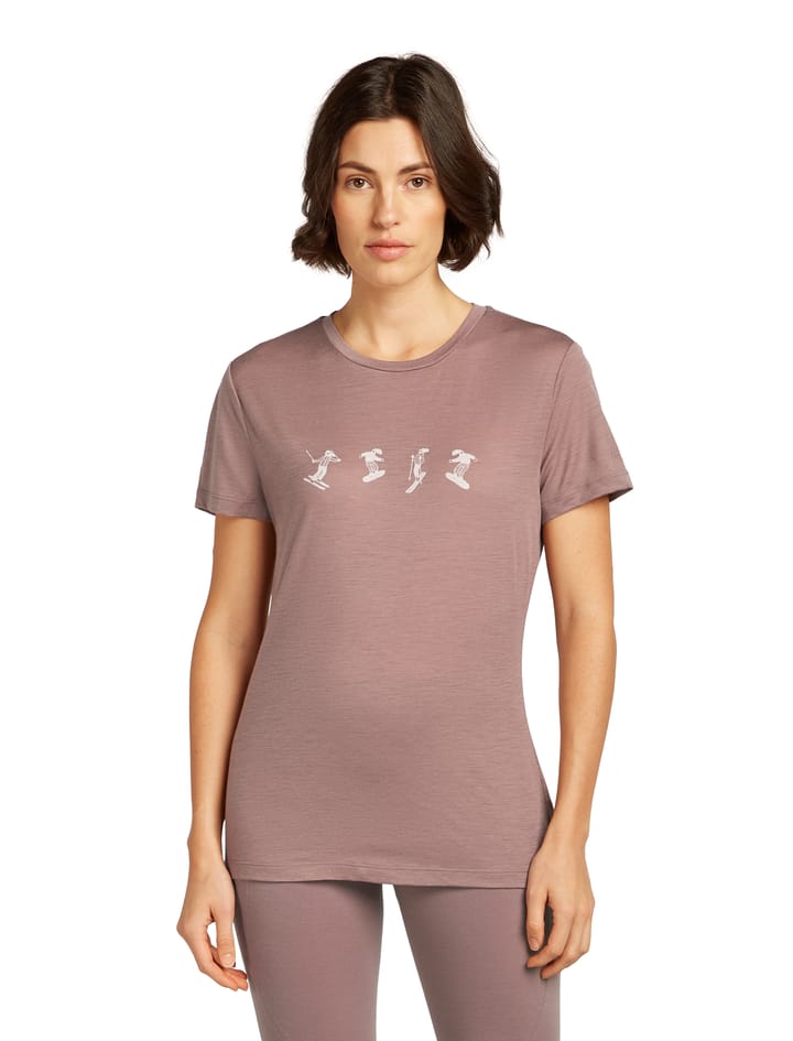 Icebreaker Women Merino 150 Tech Lite Ss Tee Snow Day Summit Icebreaker Icebreaker Women Merino 150 Tech Lite Ss Tee Snow Day Summit Icebreaker