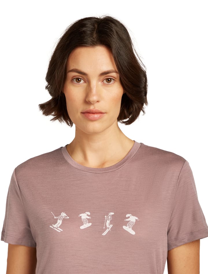 Icebreaker Women Merino 150 Tech Lite Ss Tee Snow Day Summit Icebreaker Icebreaker Women Merino 150 Tech Lite Ss Tee Snow Day Summit Icebreaker