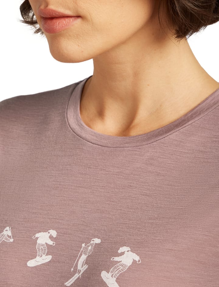 Icebreaker Women Merino 150 Tech Lite Ss Tee Snow Day Summit Icebreaker Icebreaker Women Merino 150 Tech Lite Ss Tee Snow Day Summit Icebreaker