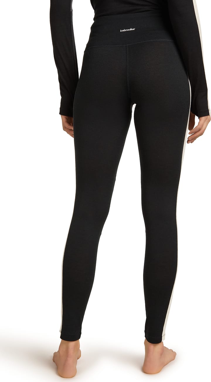 Icebreaker Women's Merino 200 Oasis+ Leggings Black/Undyed Icebreaker