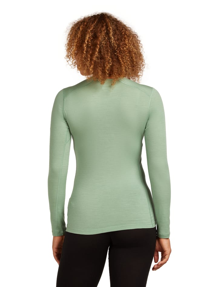 Icebreaker Women's 200 Oasis Long Sleeve Crewe Seaglass Icebreaker