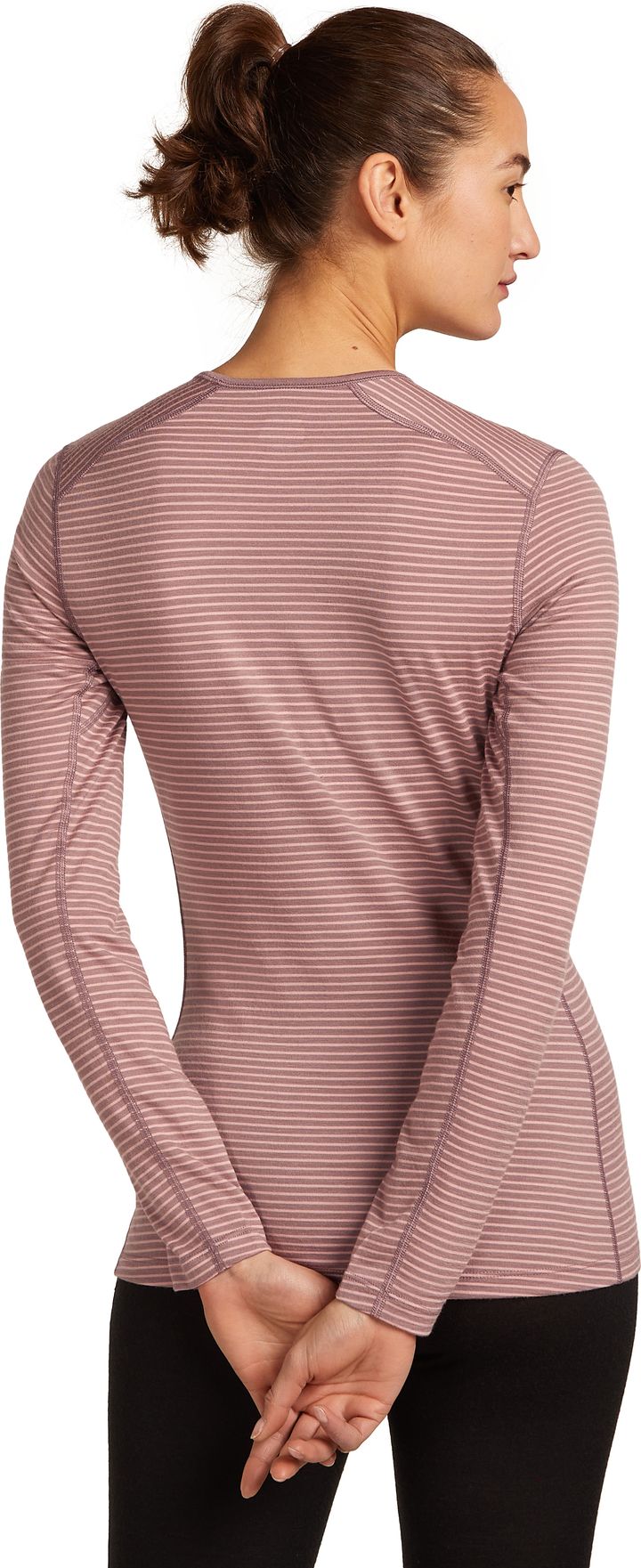 Icebreaker Women's 200 Oasis Long Sleeve Crewe Summit/Blush Icebreaker
