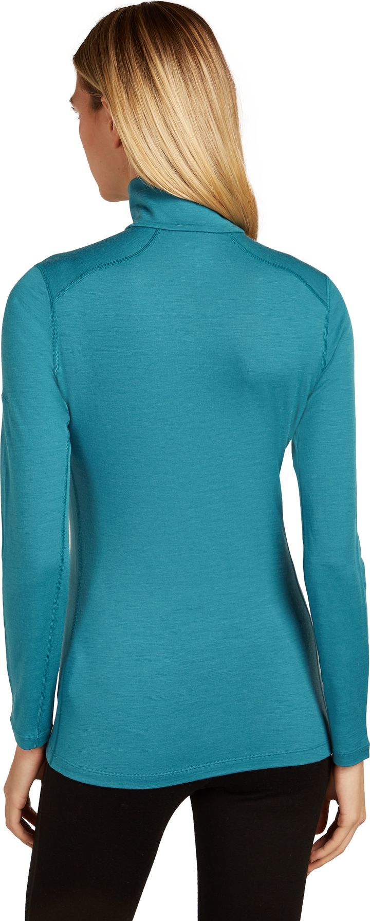 Icebreaker Women's 200 Oasis Longsleeve Half Zip Topaz Icebreaker