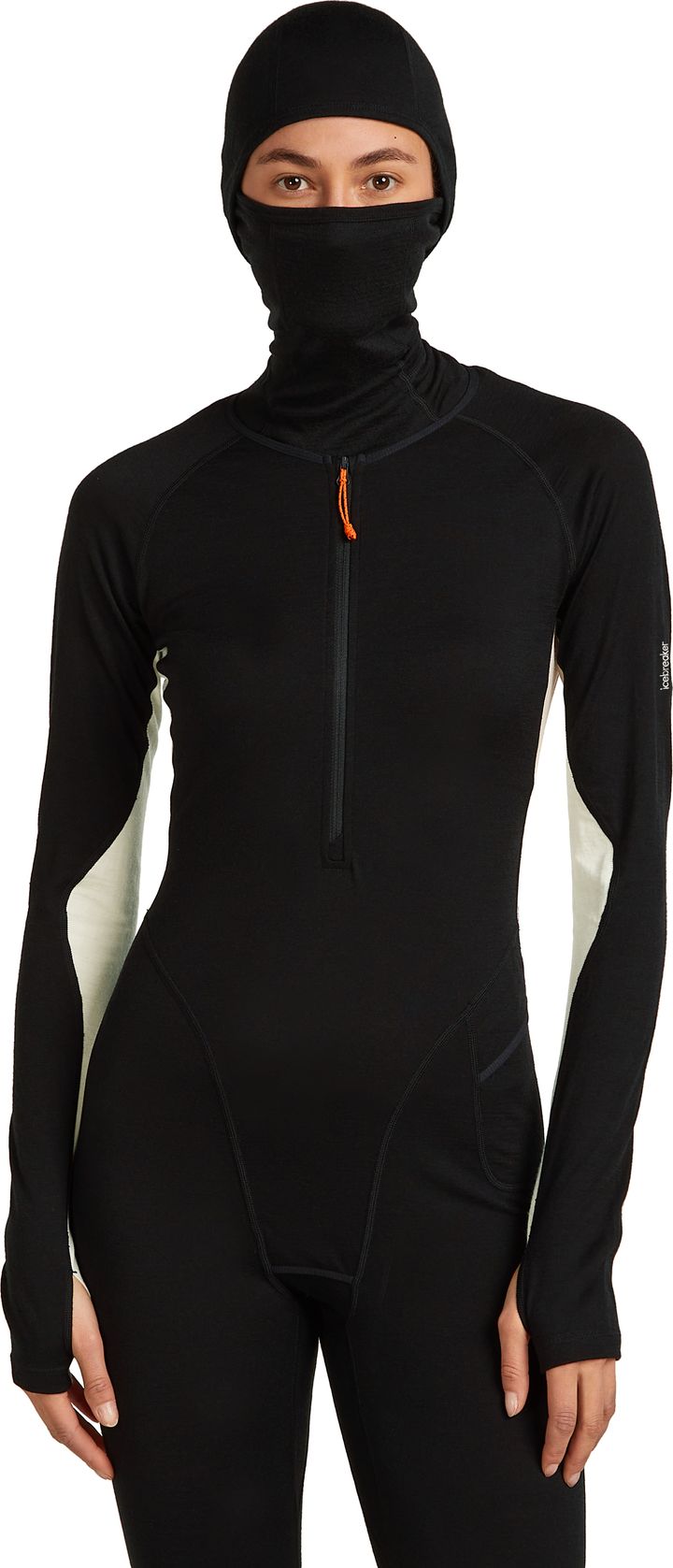 Icebreaker Women's Merino 200 Oasis+ Suit Black/undyed/cb Icebreaker Icebreaker Women's Merino 200 Oasis+ Suit Black/undyed/cb Icebreaker