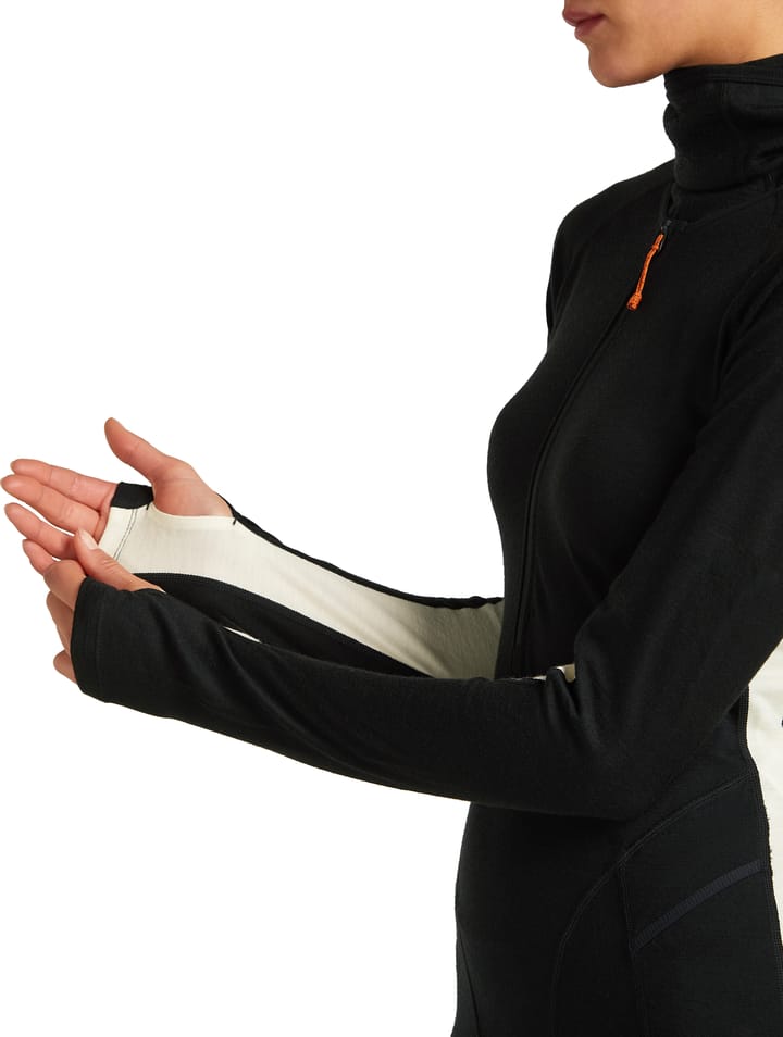 Icebreaker Women's Merino 200 Oasis+ Suit Black/undyed/cb Icebreaker Icebreaker Women's Merino 200 Oasis+ Suit Black/undyed/cb Icebreaker