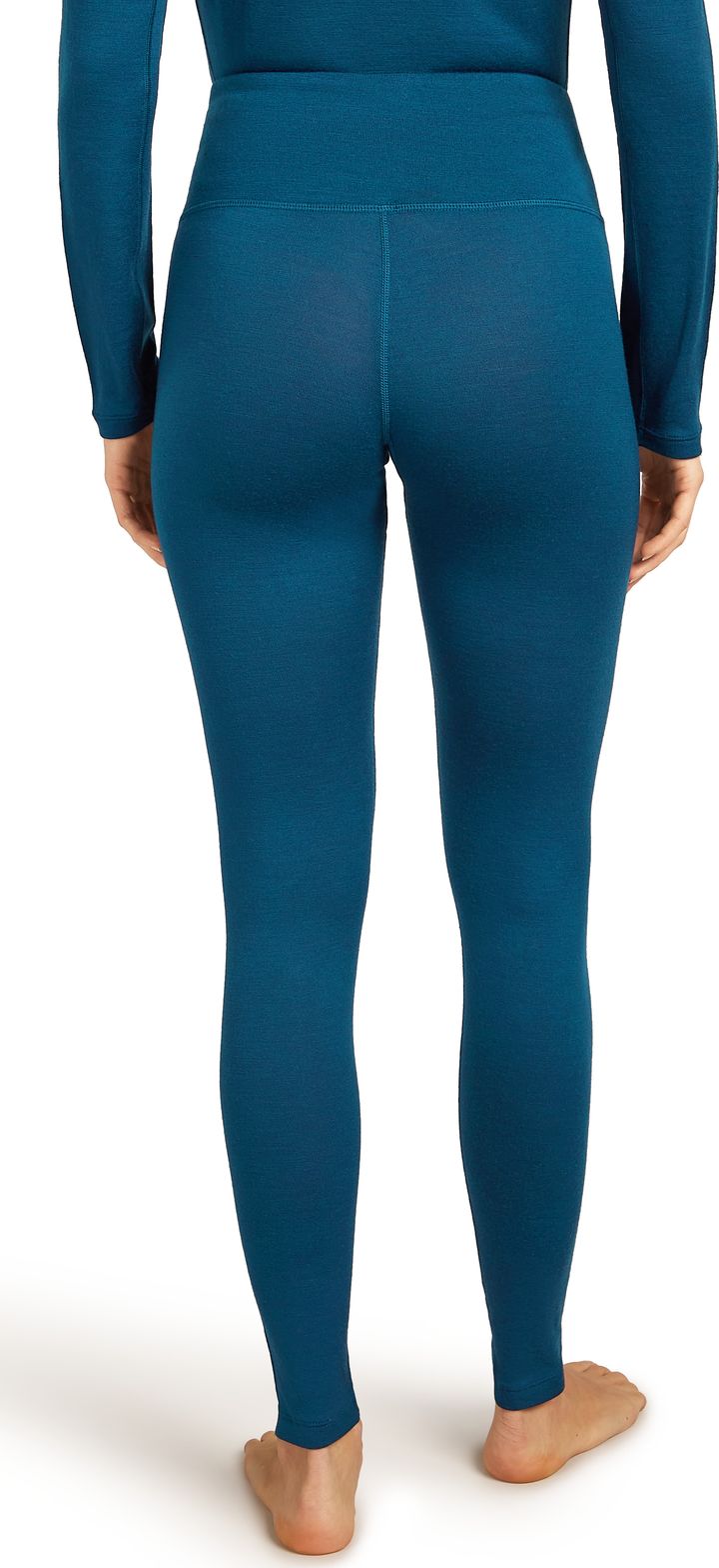 Icebreaker Women's Merino 260 Tech High Rise Leggings Atlantis Icebreaker