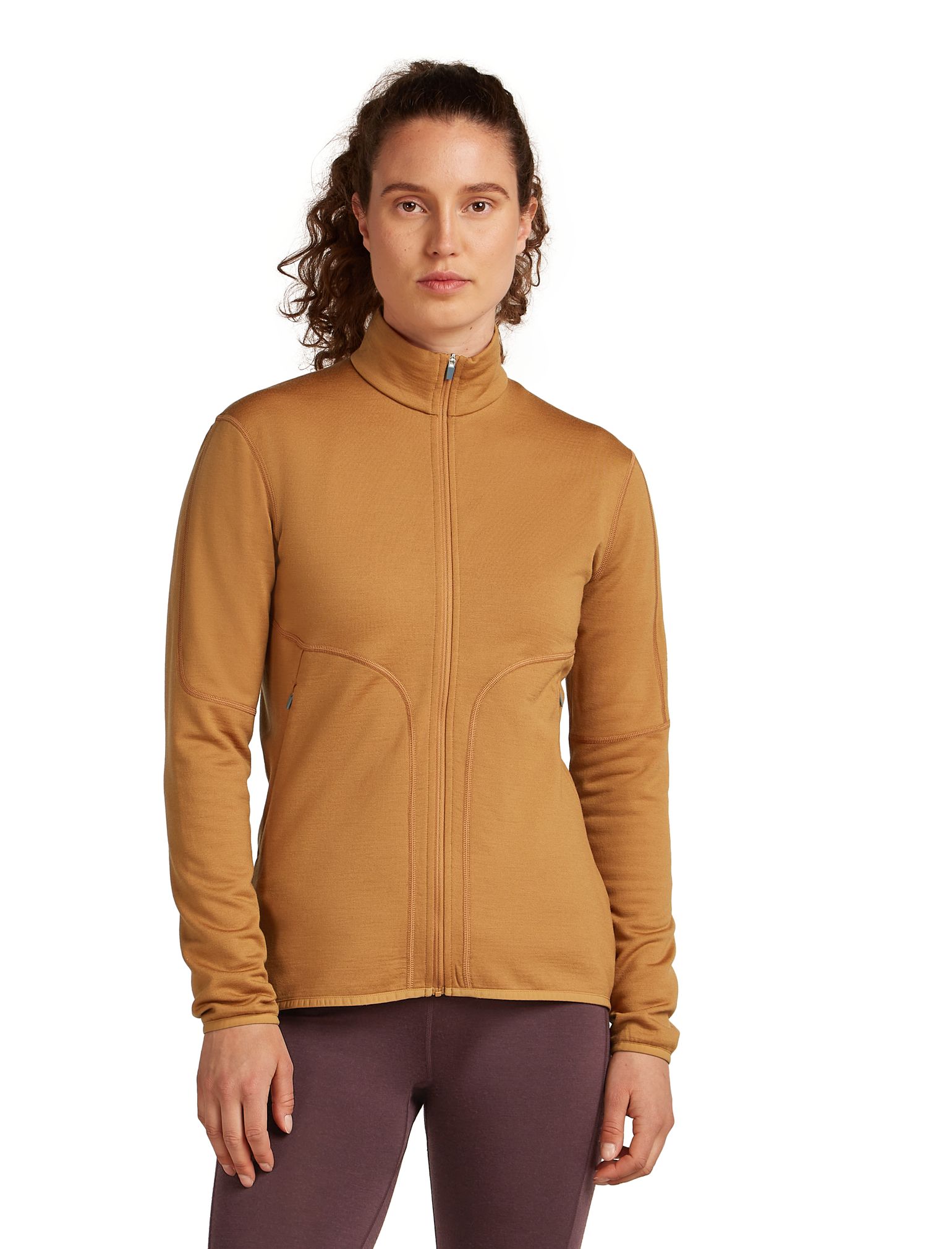 Women's Merino 560 Realfleece Elemental II Longsleeve Zip Trail