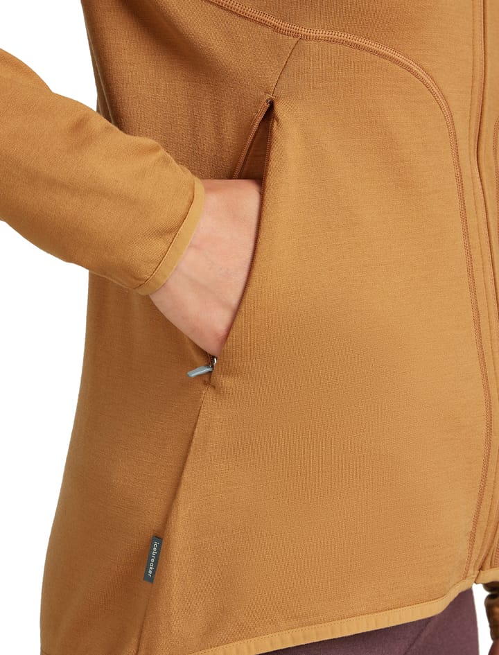 Icebreaker Women's Merino 560 Realfleece Elemental II Long Sleeve Zip Trail Icebreaker