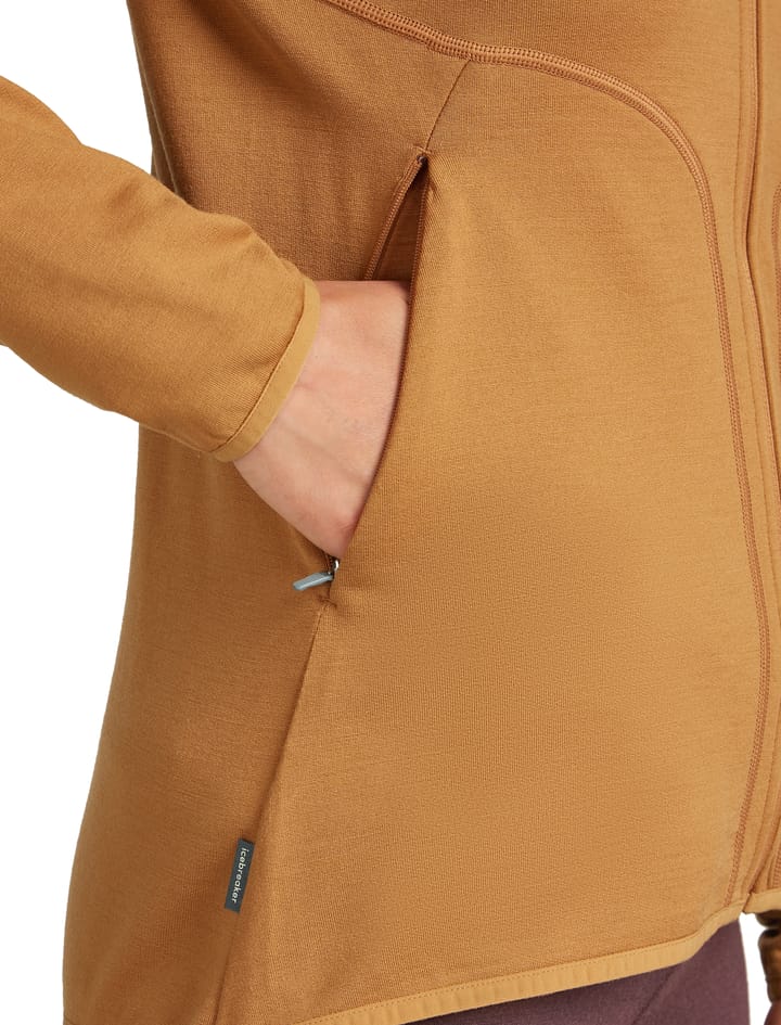 Women's Merino 560 Realfleece Elemental II Longsleeve Zip Trail Icebreaker Women's Merino 560 Realfleece Elemental II Longsleeve Zip Trail Icebreaker