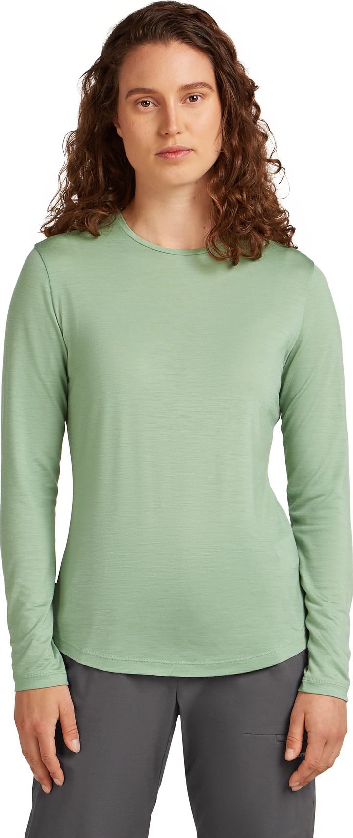 Icebreaker Women's Merino 125 Cool-Lite Sphere III Long Sleeve Tee Seaglass Icebreaker Icebreaker Women's Merino 125 Cool-Lite Sphere III Long Sleeve Tee Seaglass Icebreaker