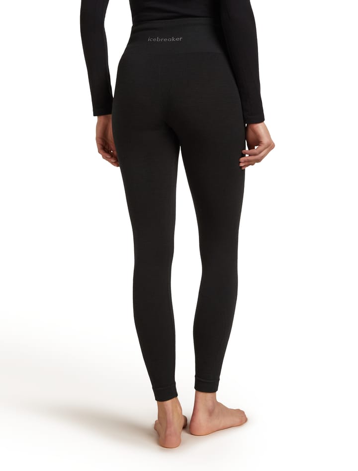 Icebreaker Women's Merino Blend 260 Zoneknit Seamless 25" Tights Black Icebreaker