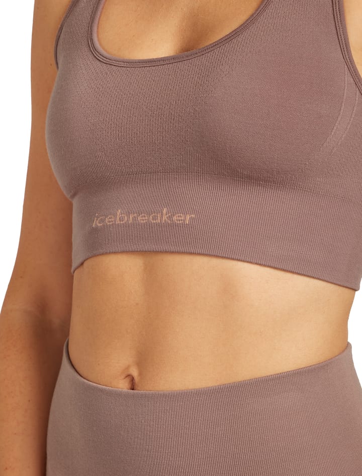 Icebreaker Women's Merino Blend 260 Zoneknit Seamless Bra Summit Icebreaker