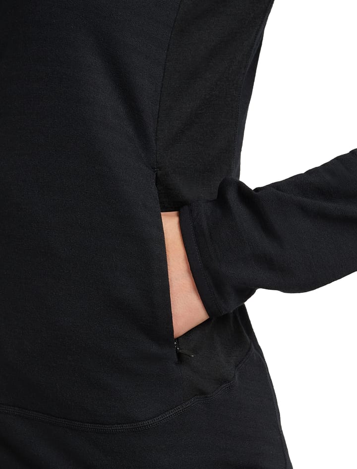 Icebreaker Women Merino Blend 300 Realfleece™ Descender Ls Zip Black Icebreaker Icebreaker Women Merino Blend 300 Realfleece™ Descender Ls Zip Black Icebreaker