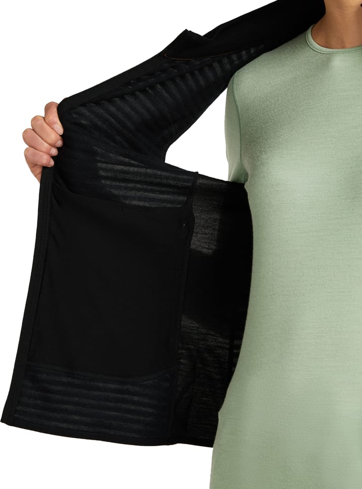 Icebreaker Women Merino Blend 300 Realfleece™ Descender Vest Black Icebreaker