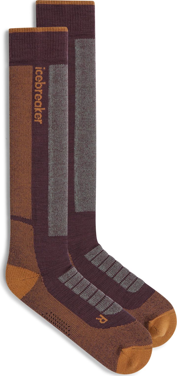 Icebreaker Men's Merino Ski+ Medium Java/Trail/Seaglass Icebreaker