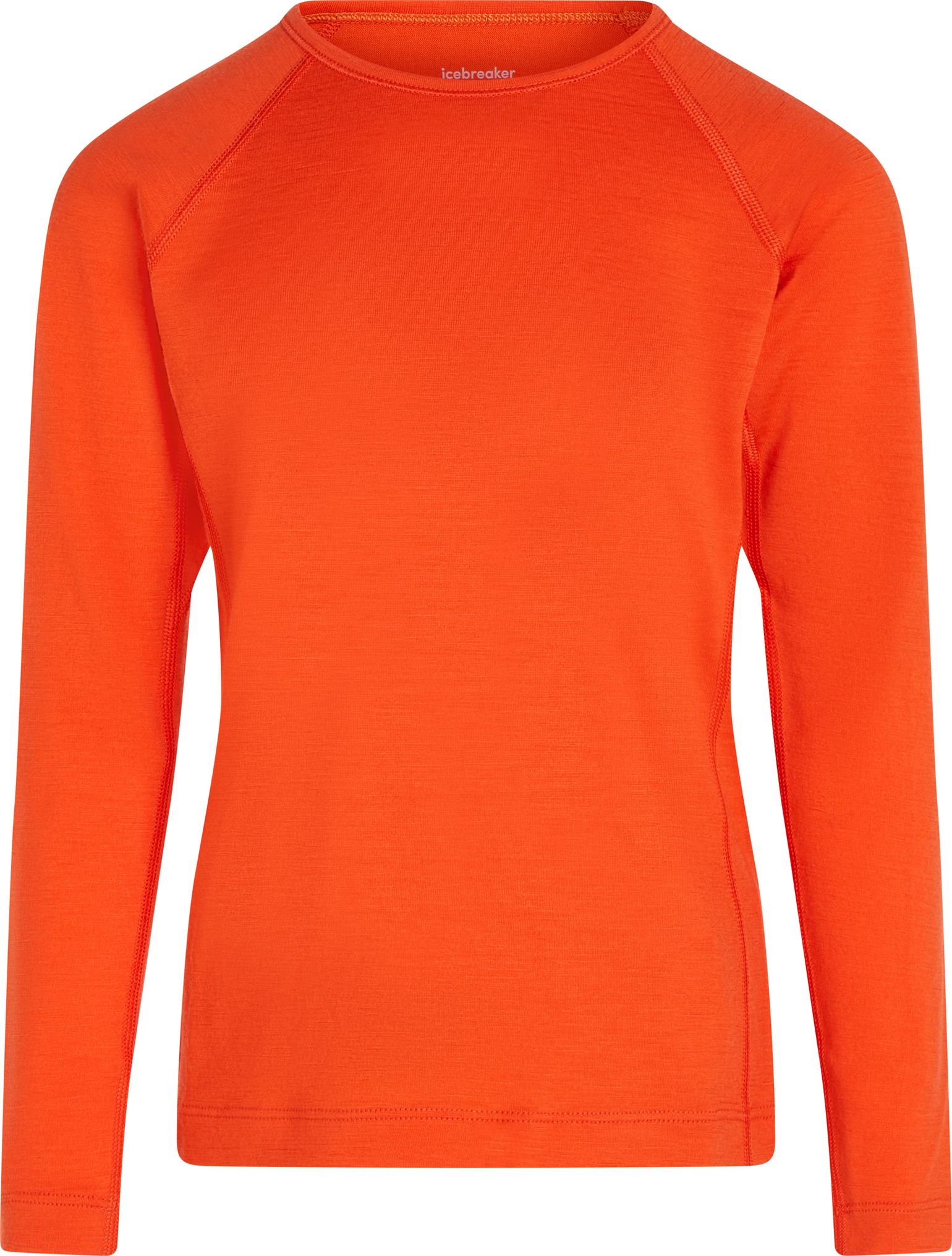 Icebreaker Kids' 200 Oasis Longsleeve Crewe Fervid