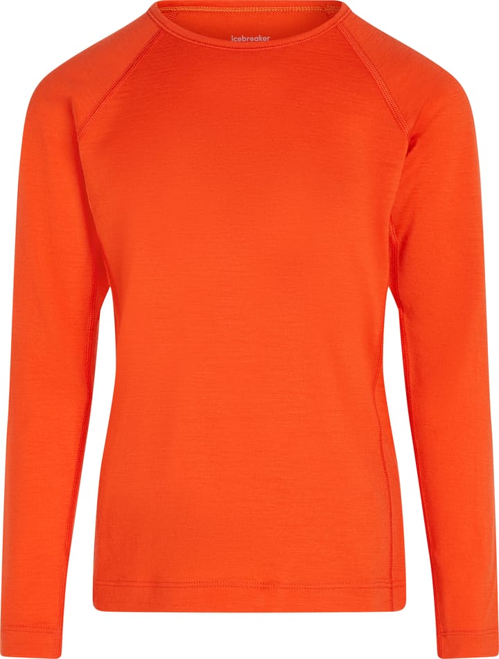 Icebreaker Kids' 200 Oasis Longsleeve Crewe Fervid Icebreaker