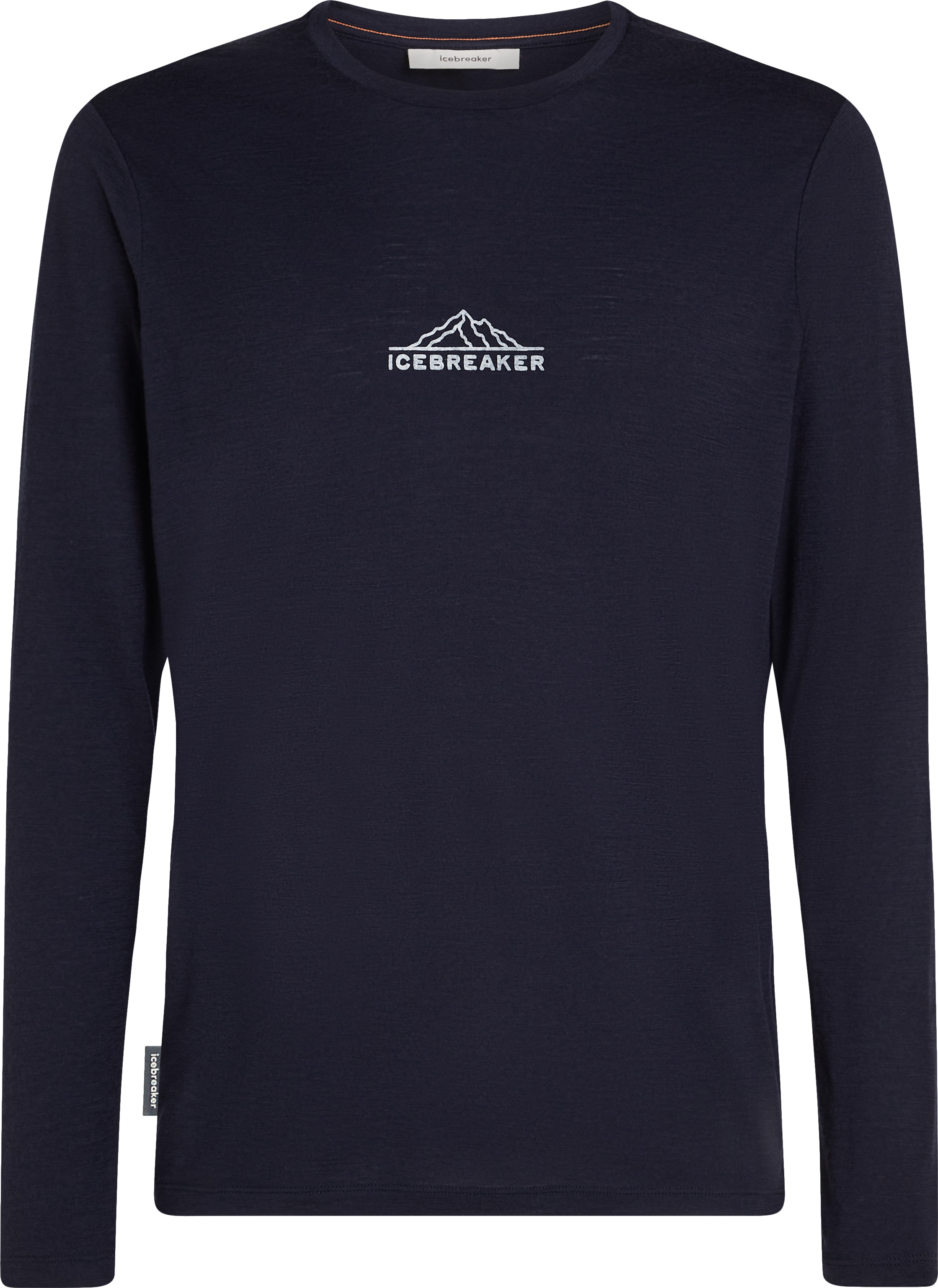 Icebreaker Men's Merino 150 Tech Lite Long Sleeve Tee Road To Cook Midnight Navy