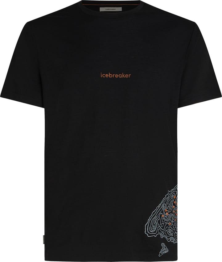 Icebreaker Men's Merino 150 Tech Lite Short Sleeve Scoop Tee 30th Anniversary Black Icebreaker Icebreaker Men's Merino 150 Tech Lite Short Sleeve Scoop Tee 30th Anniversary Black Icebreaker