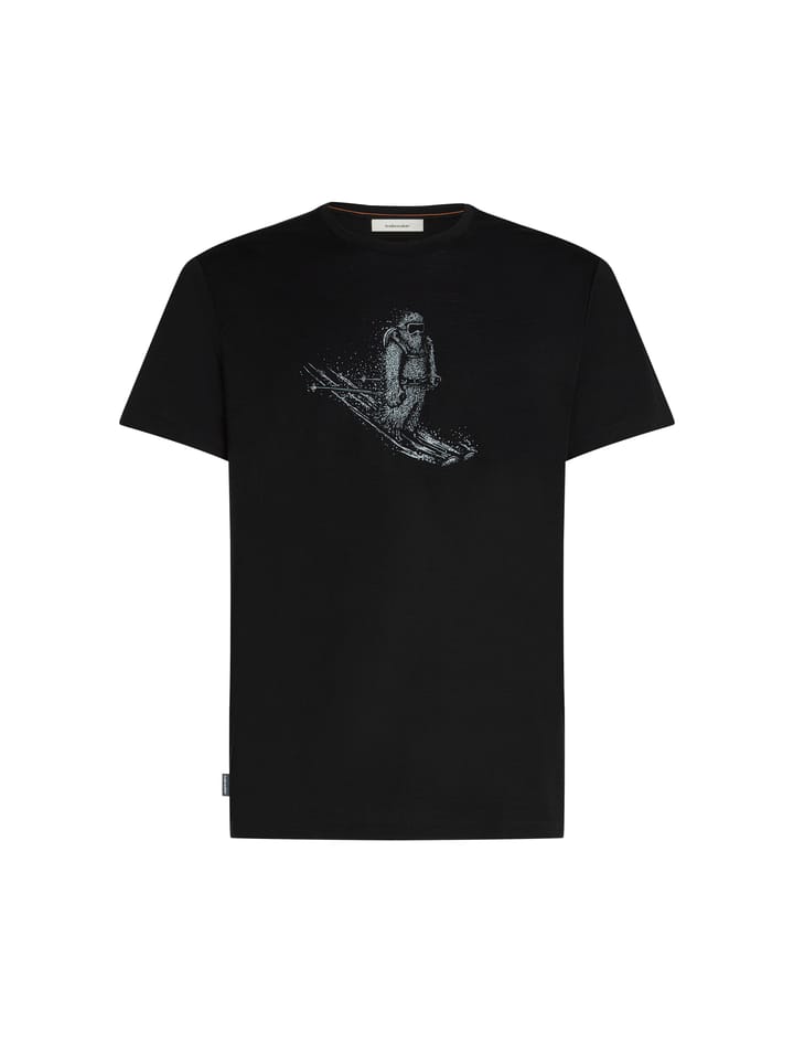 Icebreaker Men Merino 150 Skiing Yeti Black Icebreaker