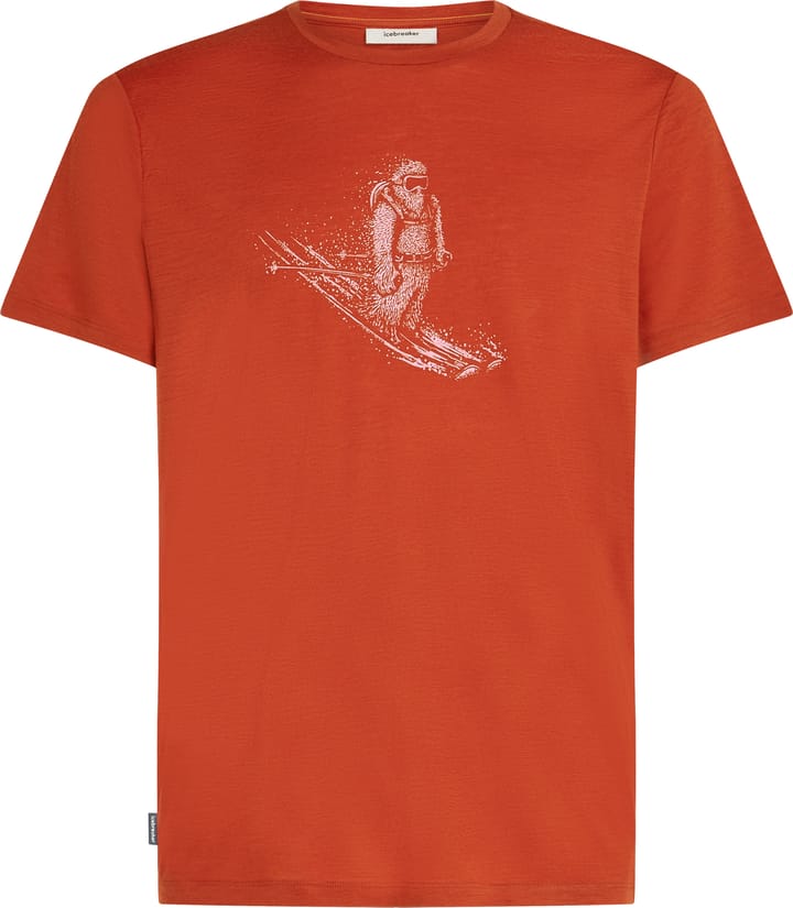 Icebreaker Men Merino 150 Skiing Yeti Agate Icebreaker