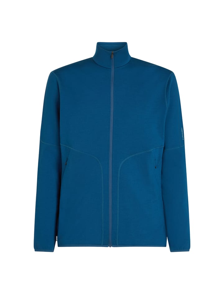 Men's Merino 560 Realfleece Elemental II Longsleeve Zip Atlantis Icebreaker Men's Merino 560 Realfleece Elemental II Longsleeve Zip Atlantis Icebreaker
