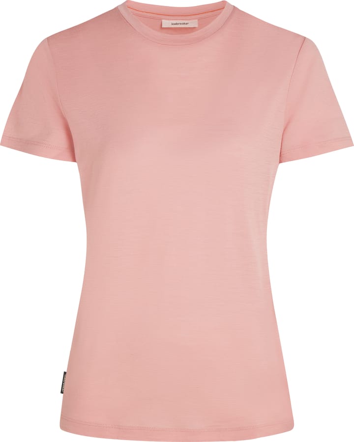 Icebreaker Women's Merino 150 Tech Lite III Short Sleeve Tee Blush Icebreaker