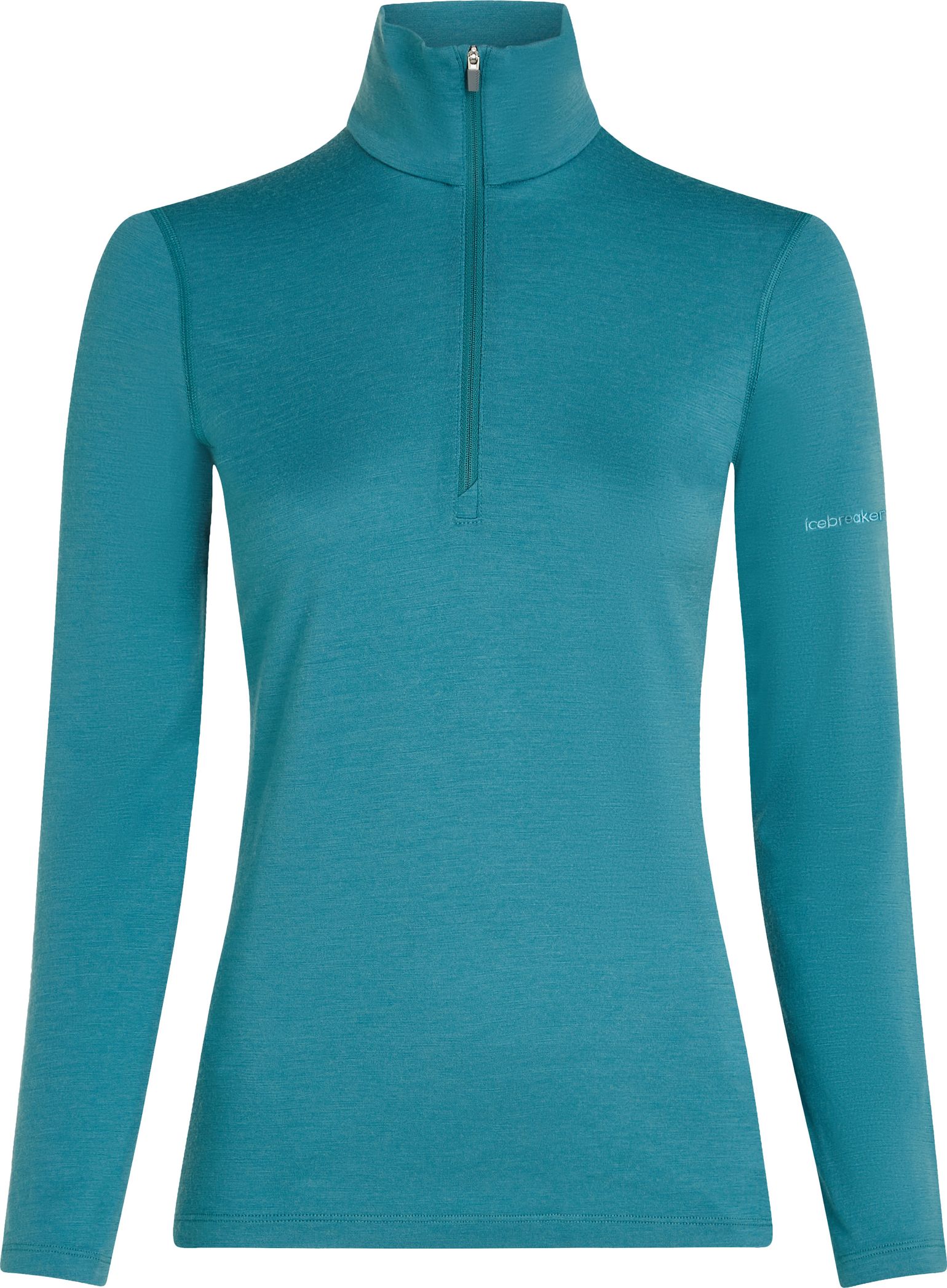 Icebreaker Women's 200 Oasis Longsleeve Half Zip Topaz