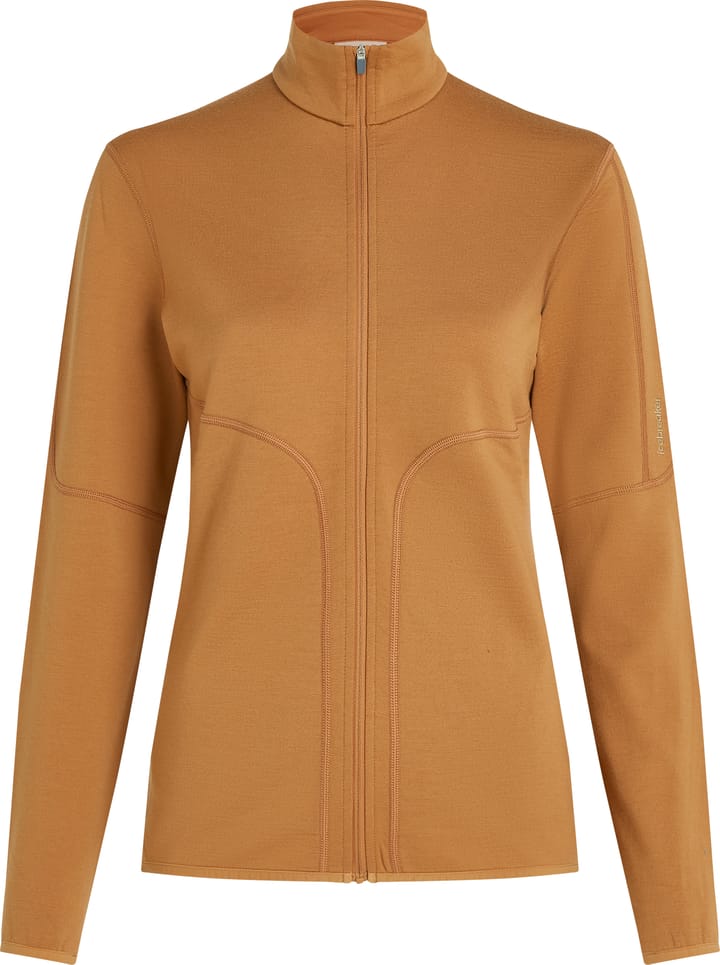 Icebreaker Women's Merino 560 Realfleece Elemental II Long Sleeve Zip Trail Icebreaker