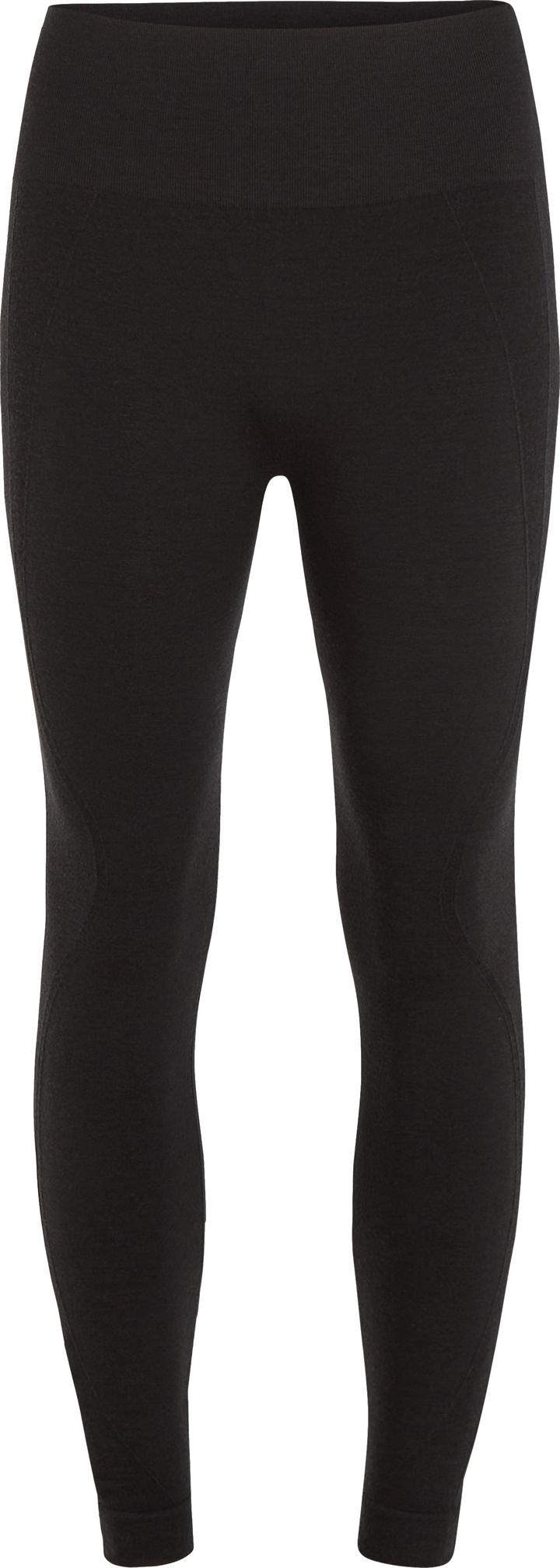 Icebreaker Women's Merino Blend 260 Zoneknit Seamless 25" Tights Black Icebreaker