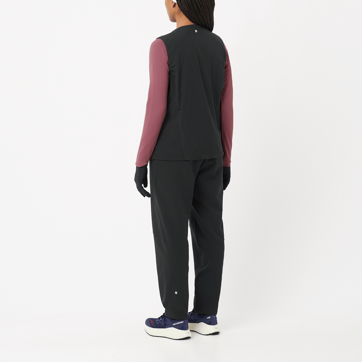 Salomon Women's Mountain Flex Hybrid Vest Deep Black Salomon