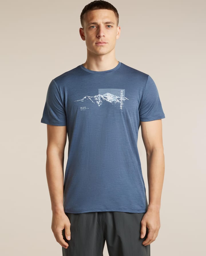 Icebreaker Men M 150 Tech Lite Ss Tee Pure Altitude Dawn Icebreaker