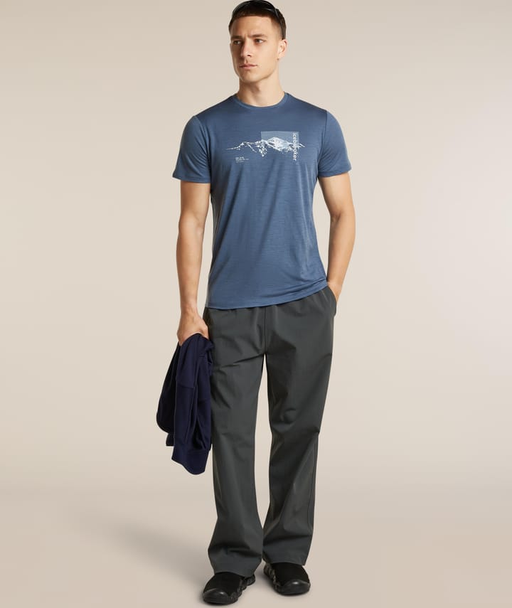 Icebreaker Men M 150 Tech Lite Ss Tee Pure Altitude Dawn Icebreaker