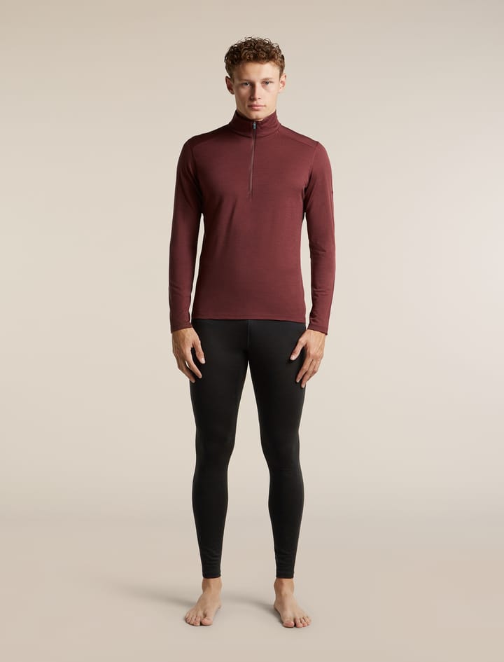 Icebreaker Men's 200 Oasis Long Sleeve Half Zip Port Icebreaker