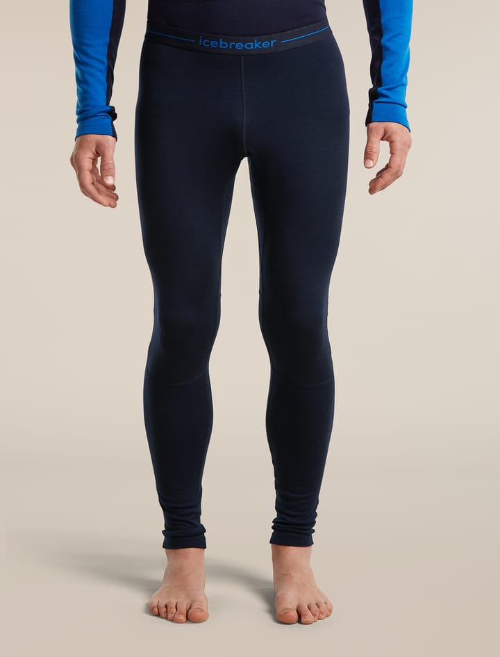 Icebreaker Men's Merino 260 Zoneknit Leggings Midnight Navy Icebreaker