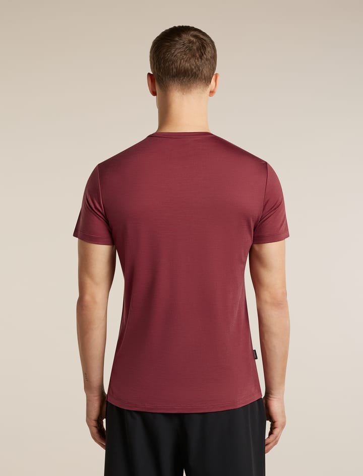 Icebreaker Men's Merino 125 Cool-Lite™ Sphere III Short Sleeve Tee Port Icebreaker