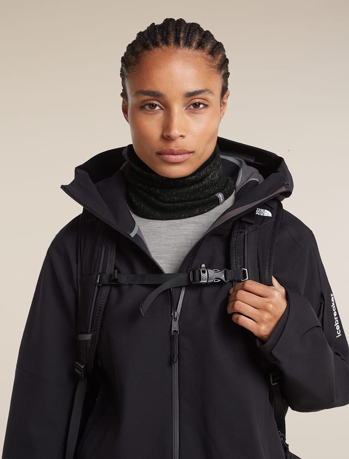 Icebreaker Unisex 260 Oasis Vertex Chillwave Chute Black/Obsidian/J Icebreaker