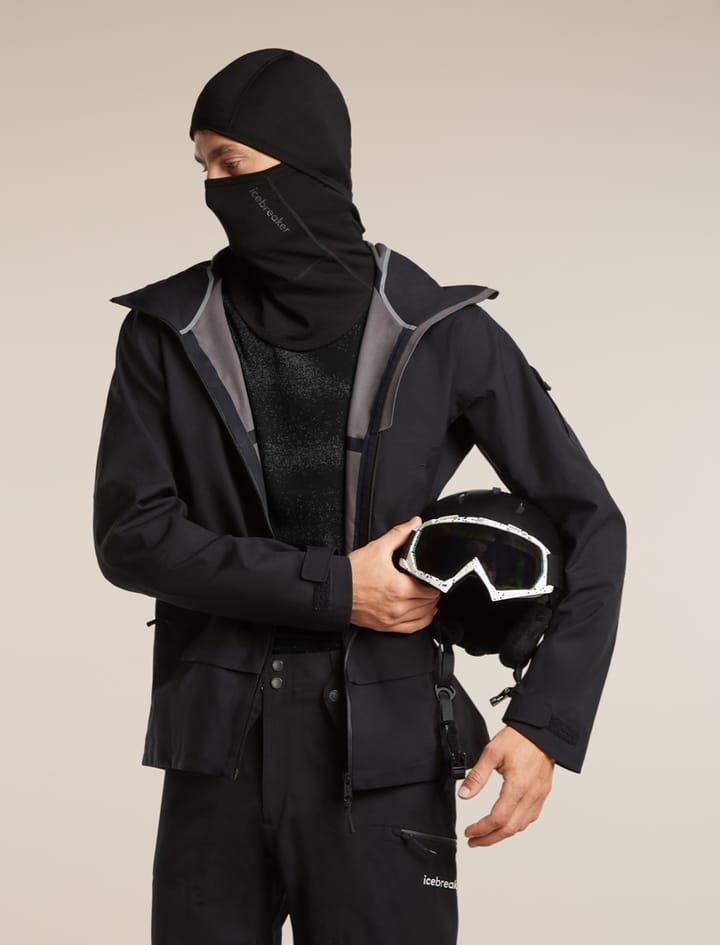 Icebreaker Unisex Mer 360 Realf Element Balaclava Black Icebreaker