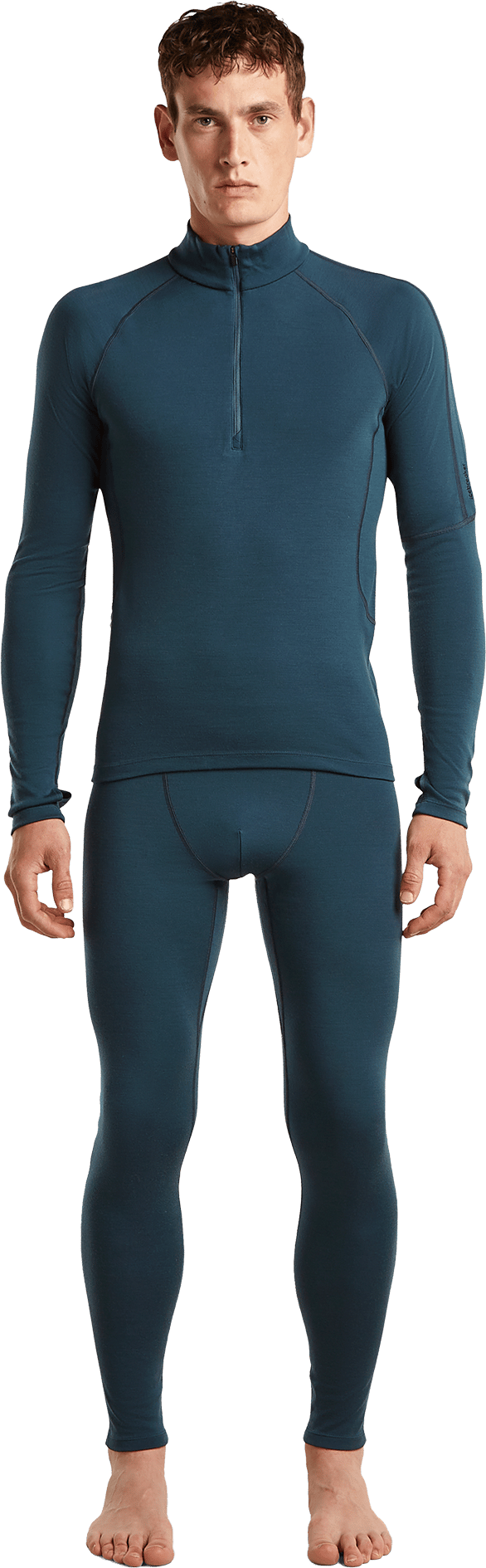 Icebreaker Men's Merino 300 MerinoFine Polar Long Sleeve Half Zip Abyss Icebreaker