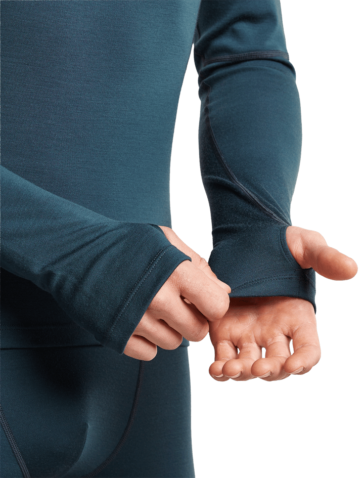 Icebreaker Men's Merino 300 MerinoFine Polar Long Sleeve Half Zip Abyss Icebreaker