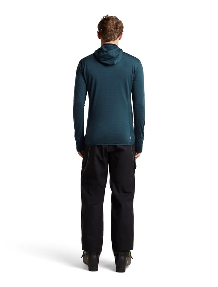 Icebreaker Men Merinoblend  300 Realfleece™ Descend Ls Zip Hoodie Abyss Icebreaker