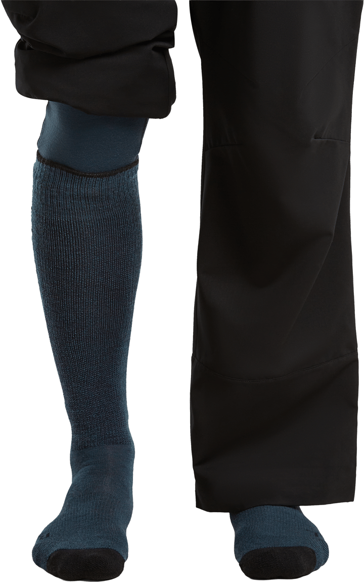 Icebreaker Men's Merino Ski+ Light Abyss/Black/Midnight Navy Icebreaker