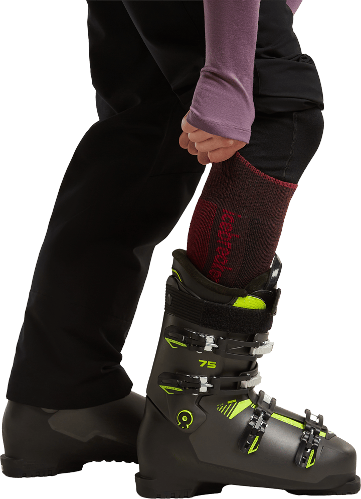 Icebreaker Men's Merino Ski+ Medium Bittersweet/Port/Black Icebreaker