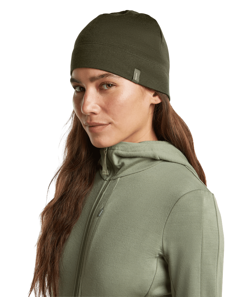 Icebreaker Unisex Merino 260 Ridge Beanie Dk Loden Icebreaker